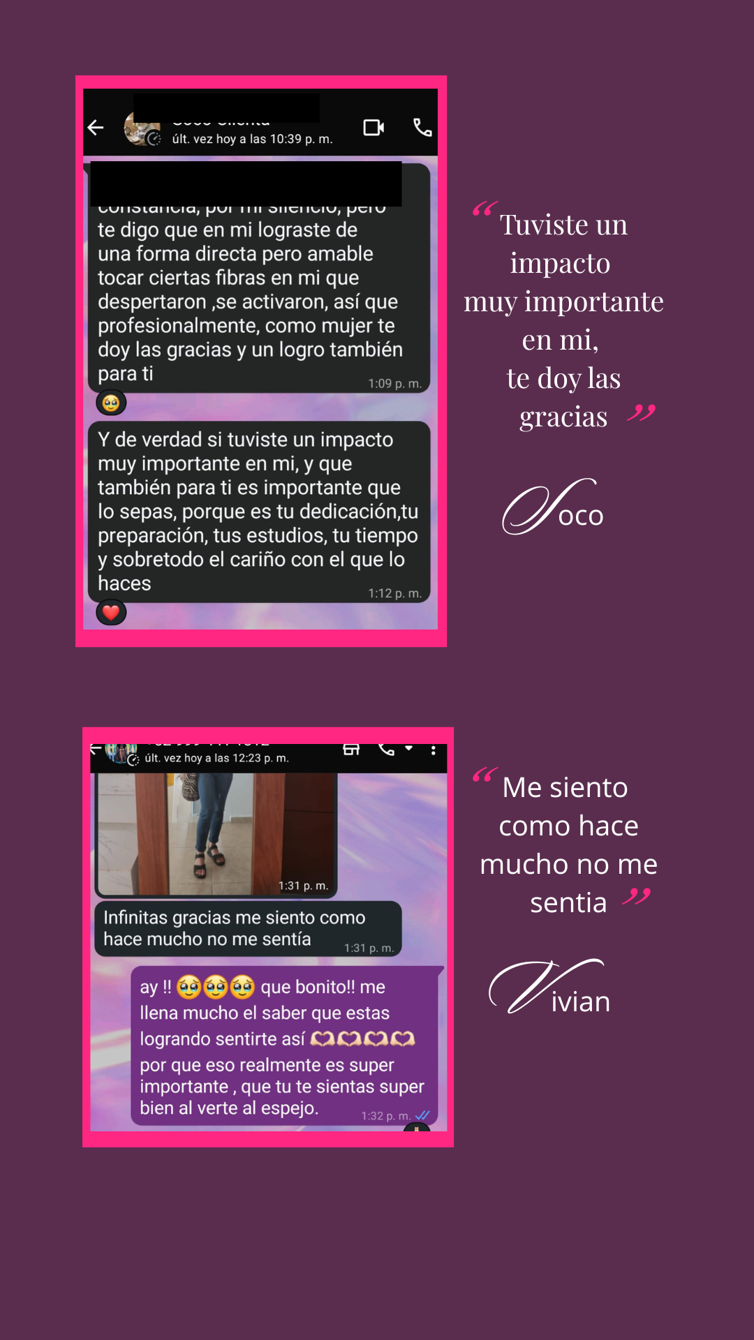 El texto del párrafo